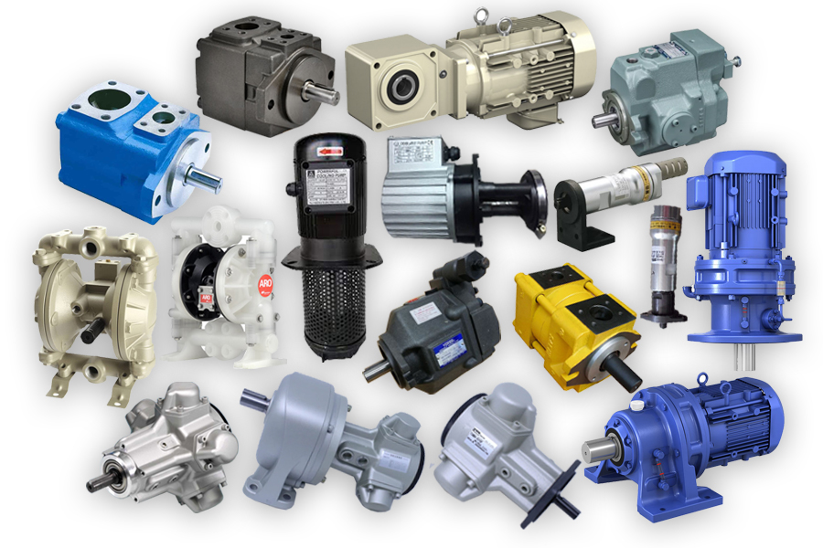 MAGNETIC PUMP, COOLANT PUMP, ROTARY PUMP, HYDRAULIC PUMP, DIAPHRAGM PUMP, ELECTRIC MOTOR, MOTOR GEAR, AIR MOTOR